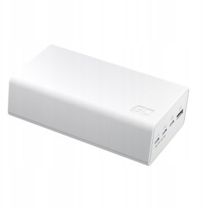 Greencell PowerPlay 30 - biały powerbank 30 000mAh, 22,5W, 4 porty 9