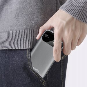Powerbank Dudao K31 10000 mAh 22,5W PD z wbudowanym kablem szary 8