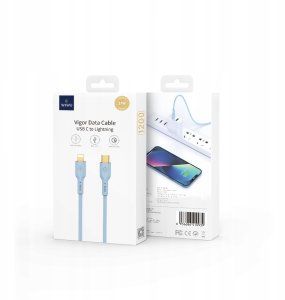 WIWU kabel YQ01 USB-C - Lightning 30W 1,2m fioletowy 6
