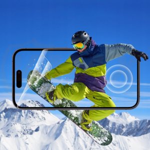 VMAX Vmax folia ochronna niewidoczna folia TPU pełne pokrycie do iPhone 15 Plus 6,7" 6