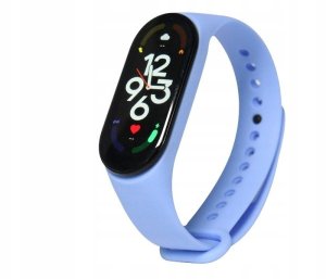 Devia Devia pasek Deluxe Sport do Xiaomi Mi Band 5/ Mi Band 6/ Mi Band 7 niebieski 2