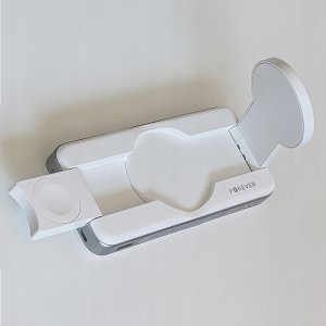 Forever power bank bezprzewodowy MATB-300 10000 mAh 3w1 biały 4