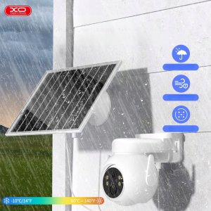 Kamera IP XO XO kamera CR10 Wifi IP zasilanie solarne biała 7800mAh 2K 5
