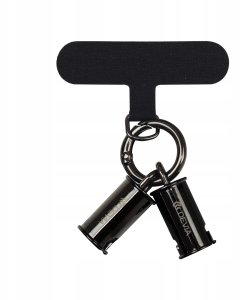 Kabel USB Devia Devia kabel uniwersalna smycz 2w1 PD USB-C - USB-C 0,3 m 60W czarny 4