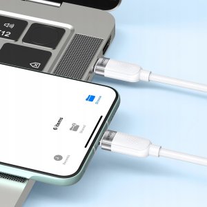 BWOO kabel 65W USB-C - USB-C 1m biały 4