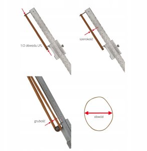 GUMKI RECEPTURKI 40X1,5X1,5 ŚR.25 BINGO 1KG ZIELONE 60% RB401515GRE 2