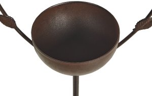 Ogrodowe poidełko dla ptaków brązowe SPARROW 12