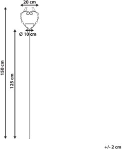 Ogrodowe poidełko dla ptaków brązowe SPARROW 3