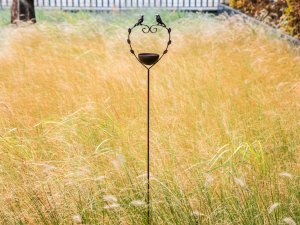 Ogrodowe poidełko dla ptaków brązowe SPARROW 4