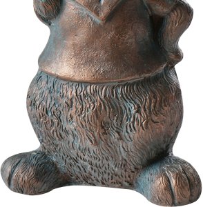Figurka ogrodowa KONAKRY Królik Brązowy 7