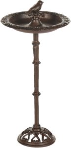 Ogrodowe poidełko dla ptaków brązowe SWALLOW 6