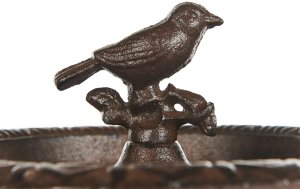 Ogrodowe poidełko dla ptaków brązowe SWALLOW 7