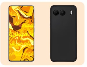 ETUI DO ONEPLUS NORD 4 GUMOWE OBUDOWA CZARNE MATOWE SILIKON SLIM   SZKŁO 9H 4