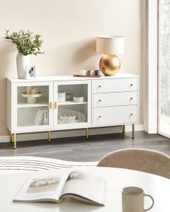 Szafka 2-drzwiowa MILORA 160 cm Biały 2