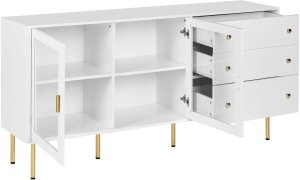 Szafka 2-drzwiowa MILORA 160 cm Biały 5