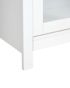 Szafka ze szklanymi drzwiami LUSBY 75 cm Biały 9
