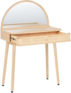 Toaletka z lustrem RANCHERIA Jasnobrązowy 4