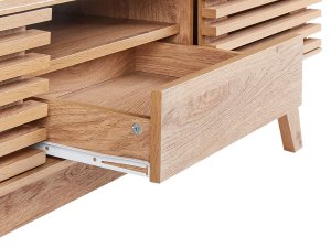 Szafka RTV DETROIT II Jasnobrązowy 8