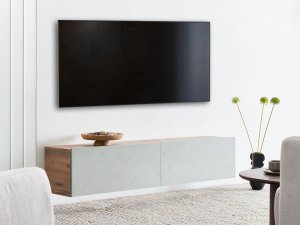 Wisząca szafka RTV GLADSTONE Jasnozielony 2