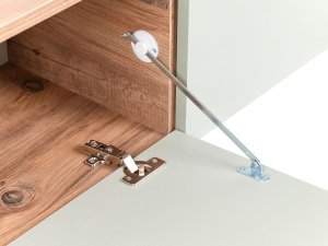 Wisząca szafka RTV GLADSTONE Jasnozielony 8