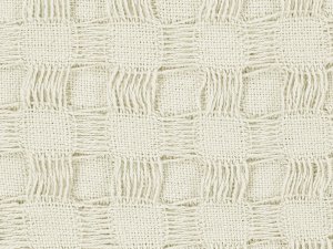 Narzuta na łóżko BERE Bawełna 200 x 220 cm Złamana biel 5