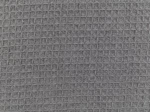 Narzuta na łóżko RAGALA Bawełna 220 x 240 cm Ciemnoszary 5