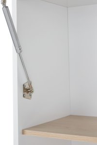 Szafka ze szklanymi drzwiami PARLIN 78 cm Biały 8