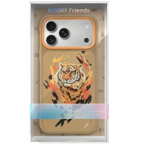 Nimmy Tiger MagSafe case for iPhone 17 Pro Max light brown 7