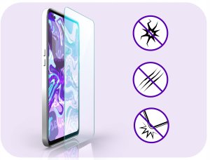 3-PAK Szkło Hybrydowe do Motorola Moto G 5G Plus (Szkiełko, Ochronne, 9H) 4