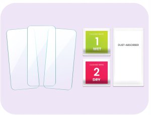 3-PAK Szkło Hybrydowe do Motorola Moto G 5G Plus (Szkiełko, Ochronne, 9H) 7