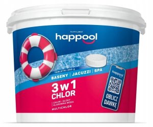 Acrylmed Acrylmed 3kg Triochlor 200g tabletki do basenów bakteriobójcze 3