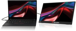 Monitor Verbatim monitor przenośny LIGHT 15.6" FHD czarny (32401) 4
