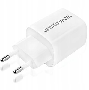 ŁADOWARKA SIECIOWA VIDVIE PLE249 1XUSB 3A PD 18W BIAŁY do telefonu 8