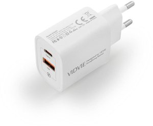 Ładowarka TypC USB A Szybkie ładowanie Dwa porty 1x USB C 1x USB A 20W 4