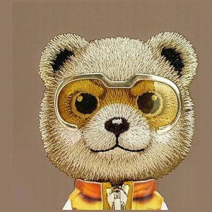 Etui Nimmy Cool&Cute 2.0 Bear do iPhone 17 Pro Max bezowy 6