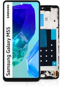 Wyświetlacz do Samsung Galaxy M55 Ekran LCD Incell Ramka SM-M556B (5904858385300) 11