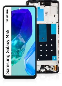 Wyświetlacz do Samsung Galaxy M55 Ekran LCD Incell Ramka SM-M556B (5904858385300) 12