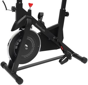 Rower treningowy cardio domowy stacjonarny Bauerkraft koło zamachowe 4kg szary 5