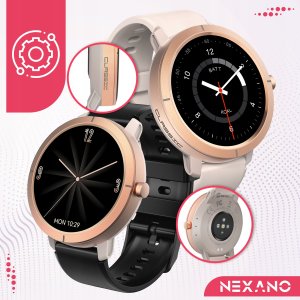SMARTWATCH DAMSKI ZEGAREK WODOODPORNY GPS MENU PL AMOLED ROZMOWY PULS SPORT 3