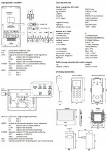 Laskomex Zestaw wideodomofonowy 2- wire IP GEMINI ZEST 4