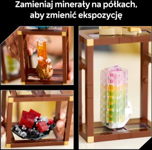 LEGO Ideas Kolekcja minerałów (21362) 6