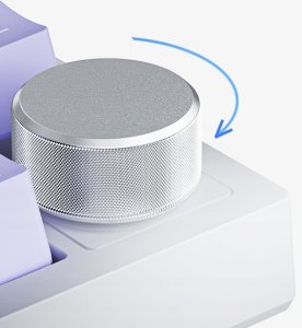 Klawiatura AK820 Pro Flying Fish Switch Purple-White-Blue-3 model-RGB 3