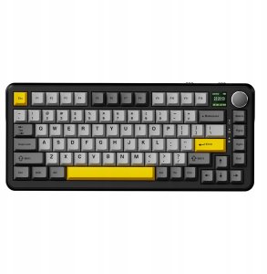 Klawiatura gamingowa mechaniczna AK820 MAX Magnetic switches -Black-Gray-Yellow RGB 6