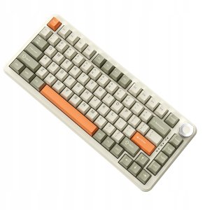 Klawiatura gamingowa bezprzewodowa mechaniczna AK820MAX - Retro Colour - Flying Fish Switch - 8000 mAh 8