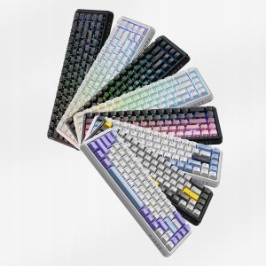 Klawiatura gamingowa mechaniczna AK680 MAX Magnetic Switch-ABS White Keycaps-RGB -Aluminum Positioning Plate-Wired Version 5