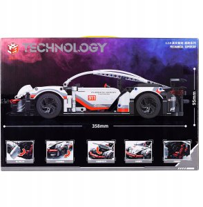 ZESTAW KLOCKÓW KONSTRUKCYJNYCH 1058 ELEMENTÓW Pursghe 911 RTDR457-6 5