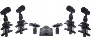 beyerdynamic TG Drum Set PRO M Zestaw mikrofonów do perkusji z uchwytami i torbą 9