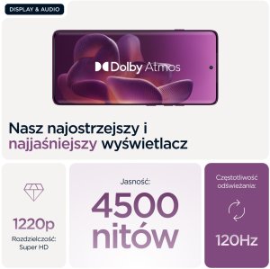 Lenovo MOTOROLA Edge 60 Pro XT2507-12GB 512GB 6.67inch TP-65W 15W 6000mAh Android Sparkling Grape 6