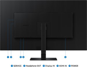 Monitor Samsung ViewFinity S7 (LS37D702EAUXEN) 11