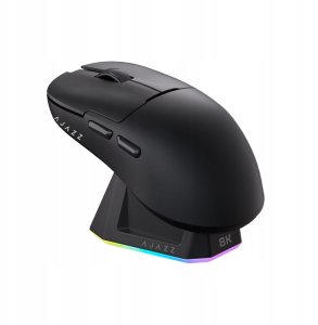 Mysz gamingowa bezprzewodowa Ajazz AJ159PRO -3 Mod-Black-Pixart 3395-8K Charging Dock 6